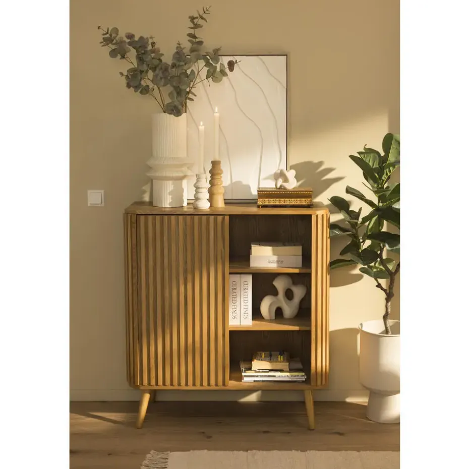 Kast Patrick - naturel - 100x90x40 cm