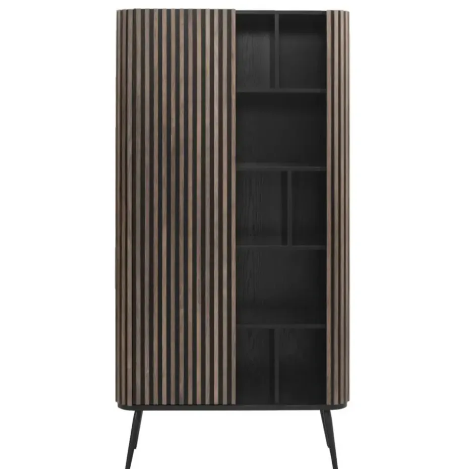 Kast Patrick - walnoot - 180x90x40 cm