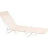 KASTORIA - Ligstoel - Beige - Mesh