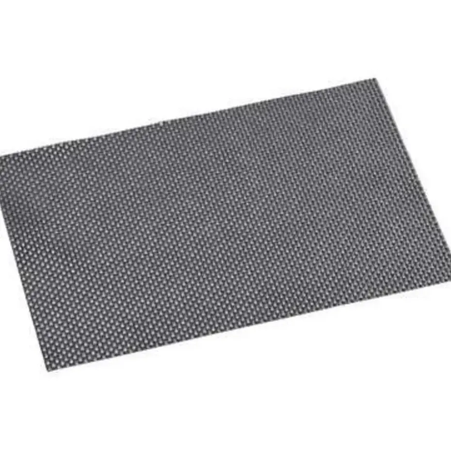 Kesper Placemats - 6 stuks - messing - kunststof - geweven - 43x29 cm