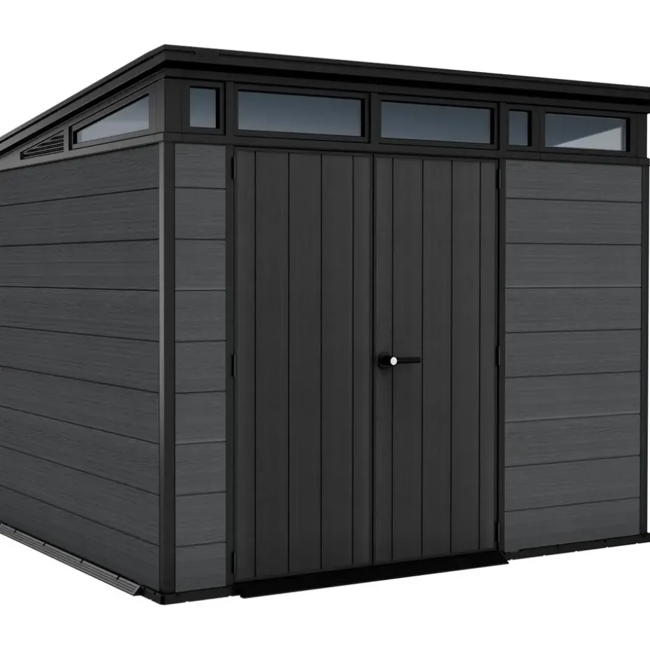 Keter Cortina 97 Tuinhuis - 277x218x226cm - Grijs