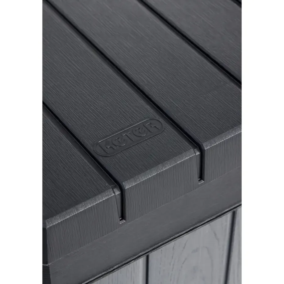 Keter Darwin Opbergbox - 670L - 142.5x65.5x89.52cm - Grijs