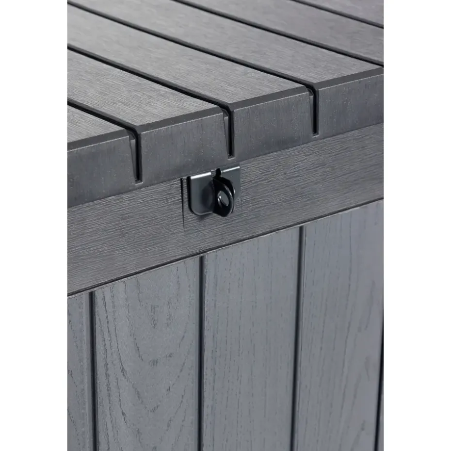Keter Darwin Opbergbox - 670L - 142.5x65.5x89.52cm - Grijs