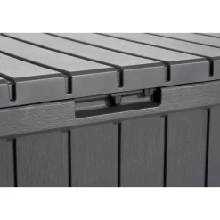 Keter Kentwood Opbergbox - 128x53.6x59 cm - 350 L - Grafiet