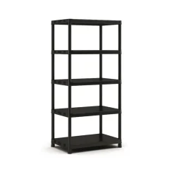 Keter Kunststof Stellingkast extra breed - 90x60x187cm - zwart