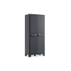 Keter Moby hoge kast - 4 planken - 80x44x182 cm - Antraciet