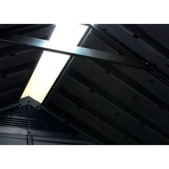 Keter Newton 975 Tuinhuis - 230x287x246cm - Grijs