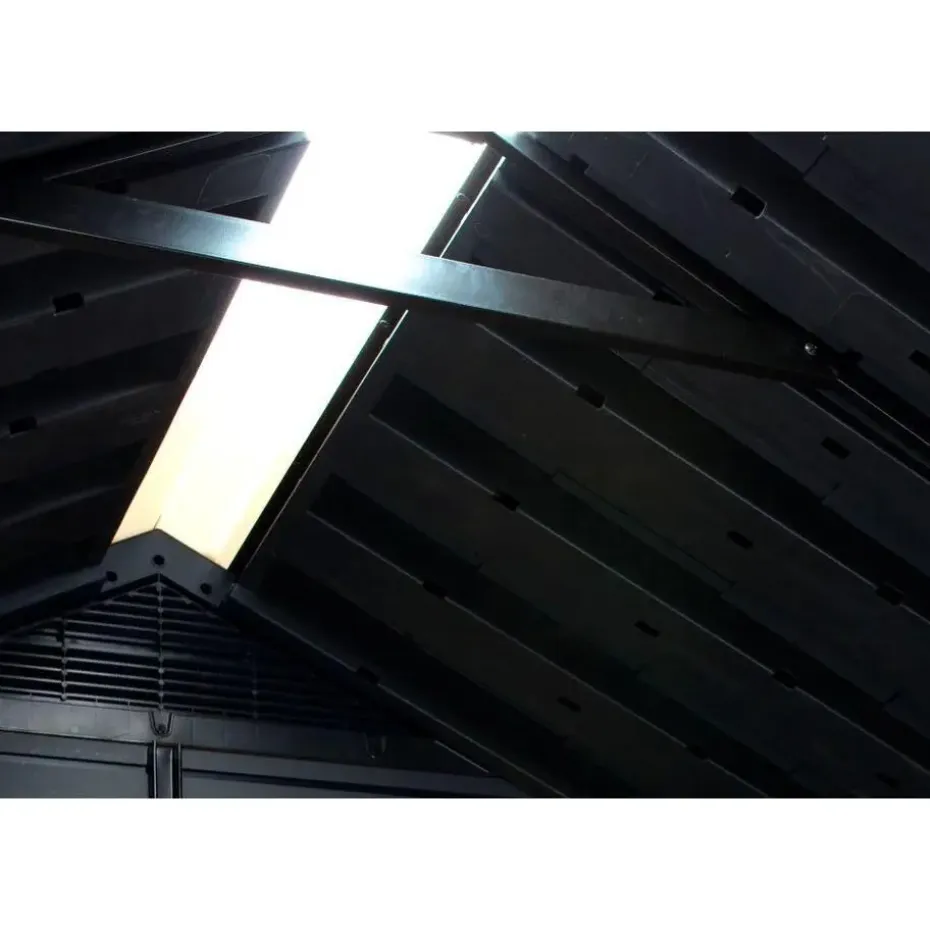 Keter Newton 975 Tuinhuis - 230x287x246cm - Grijs