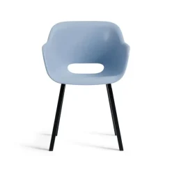 Keter Noa Tuinstoel - 2 stuks - 55x56.5x80cm - metalen onderstel - Blauw