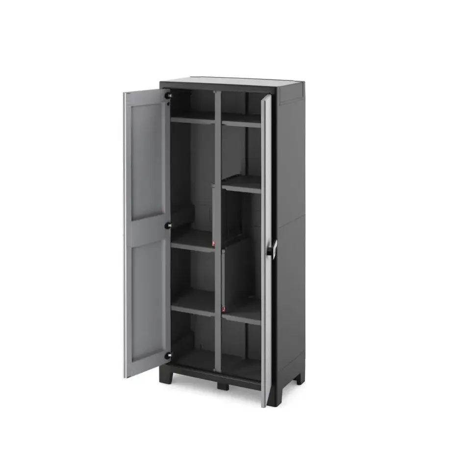 Keter Titan Opbergkast hoog - Multispace - tuinkast - 8 planken
