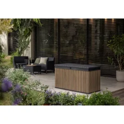 Keter Venetian Opbergbox - 570L - 142.5x65.3x78.2cm - Bruin