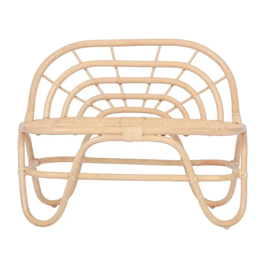 Kinderbank van rotan
