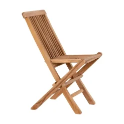 Kinderstoel Naturel Teakhout - Zithoogte 33cm - Toledo - Set van 2