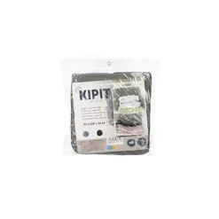 Kipit Kledingkast organizer - 6 vaks - grijs - 25 x 25 x 138 cm