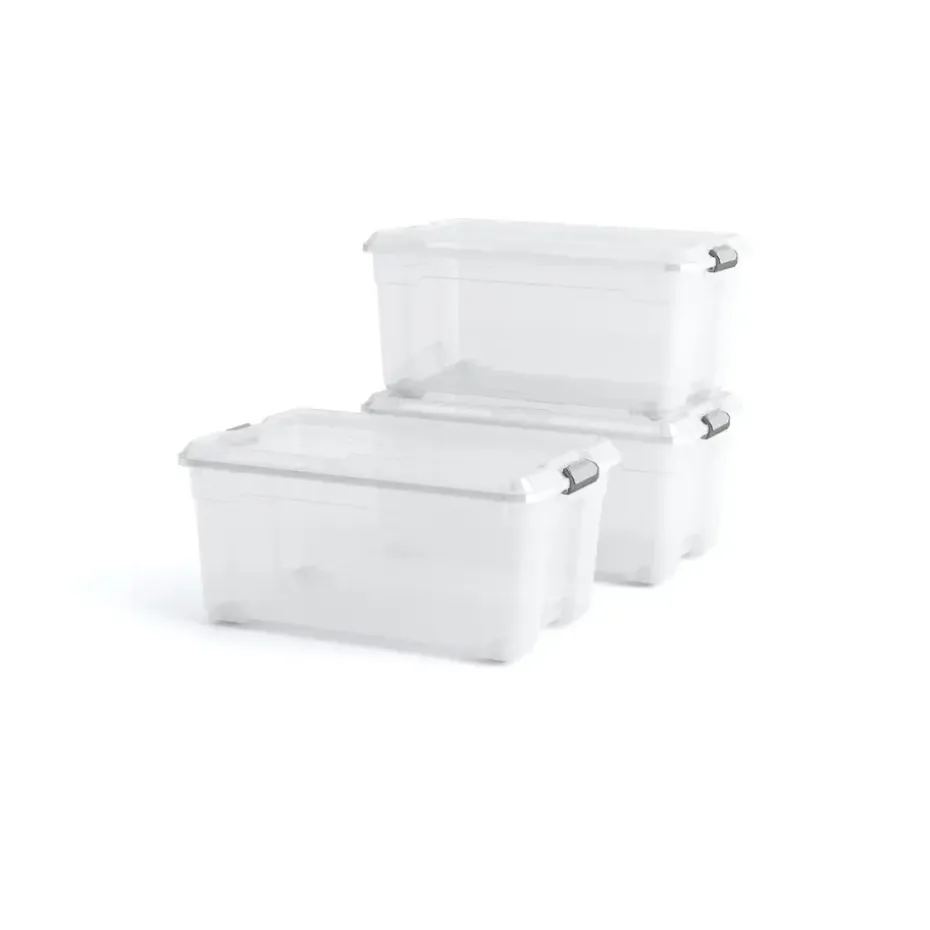 Kis Moover Opbergbox L - 45L - transparant