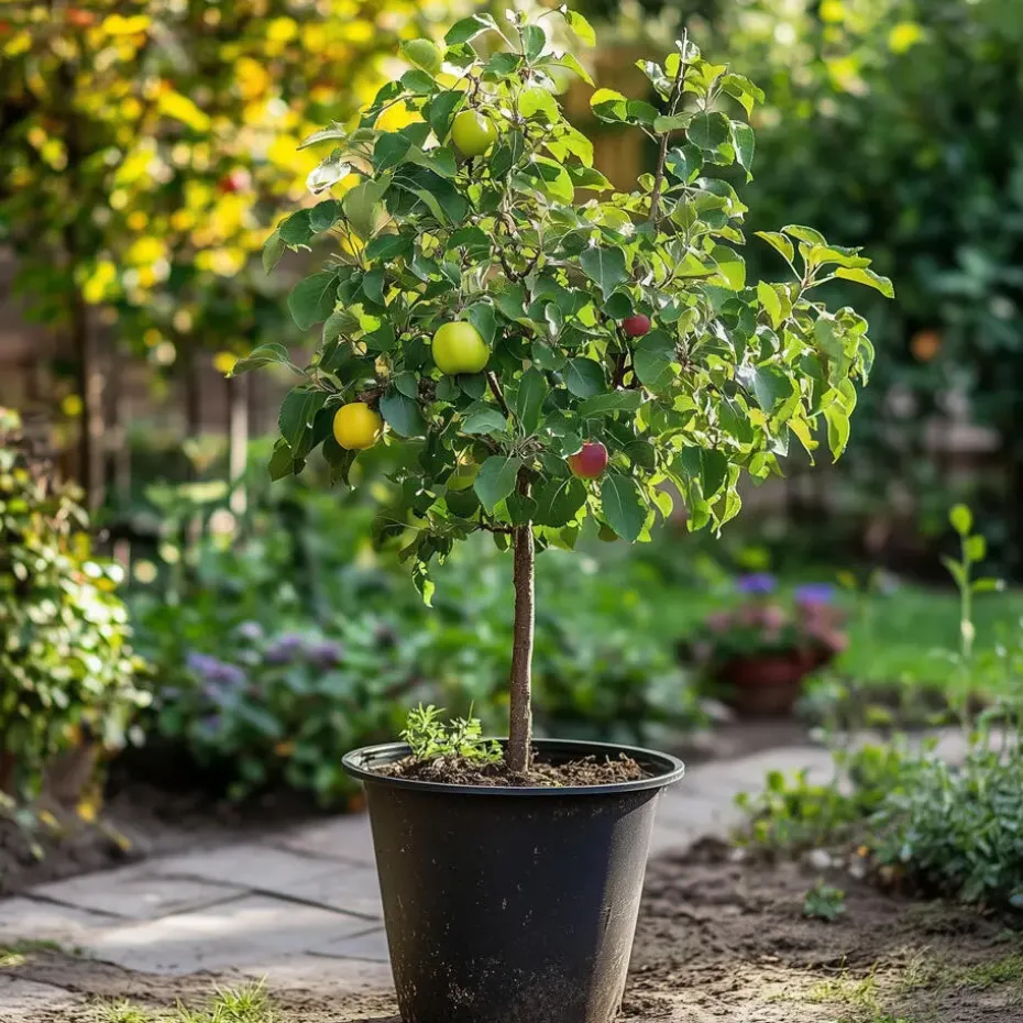 Klassieke Appelmix - Set van 2 - Malus - Hoogte 60-70cm - ⌀17cm