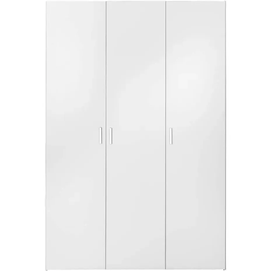 Kledingkast Space 3-deurs - wit - 175,4x115,8x49,5 cm