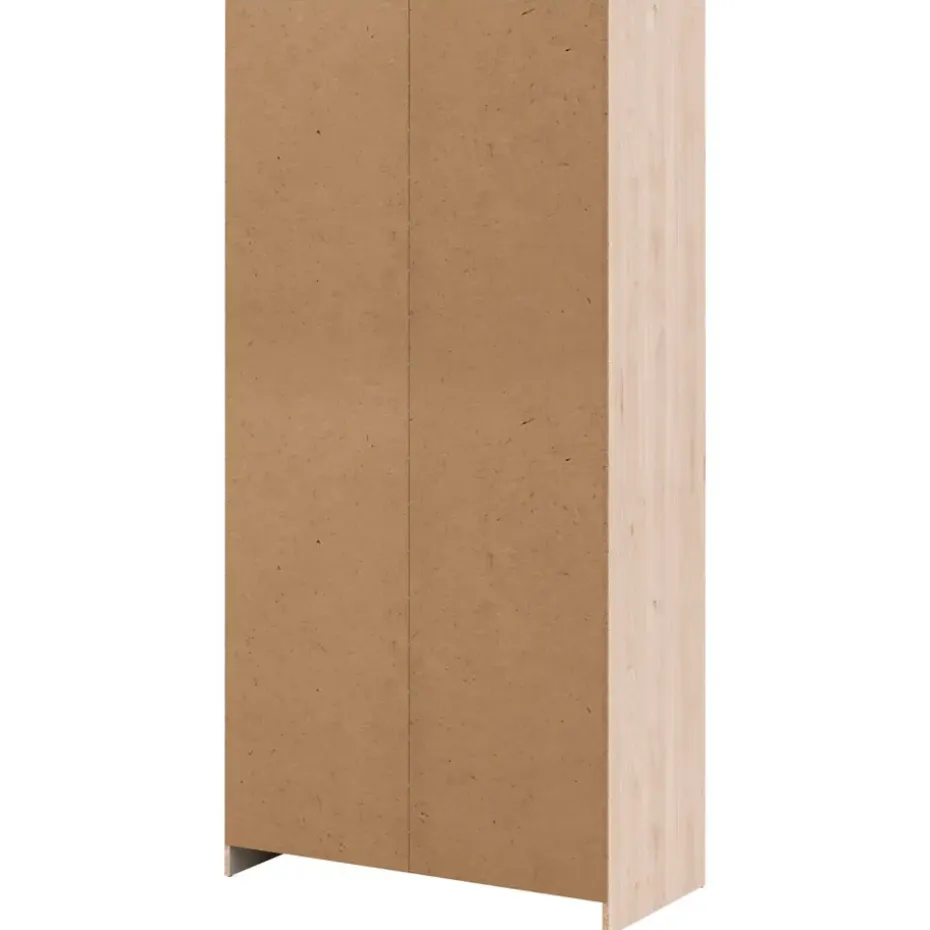 Kledingkast Sprint 2-deurs - eikenkleur - 200x98,5x50 cm