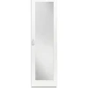 Kledingkast Varia 1-deurs inclusief spiegel - wit - 175x49x50 cm