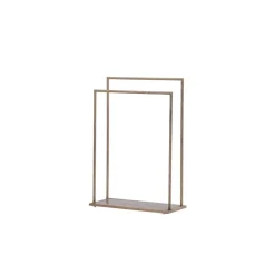 Kledingrek Bruin Metaal - 70x30x100cm - Alva