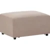 KOHLO - Ottomaan - Taupe - Polyester