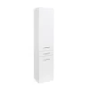 Kolomkast Florent 40cm met 2 deuren & lade - wit