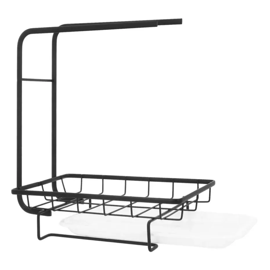 Krumble Aanrecht organizer - Metaal - Zwart