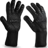 Krumble Hittebestendige oven handschoen - Zwart - Set van 2