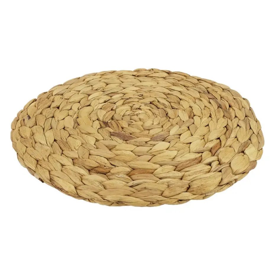 Krumble Placemat geweven rond - 30 cm - set van 4