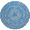 Krumble Placemat rond - Blauw