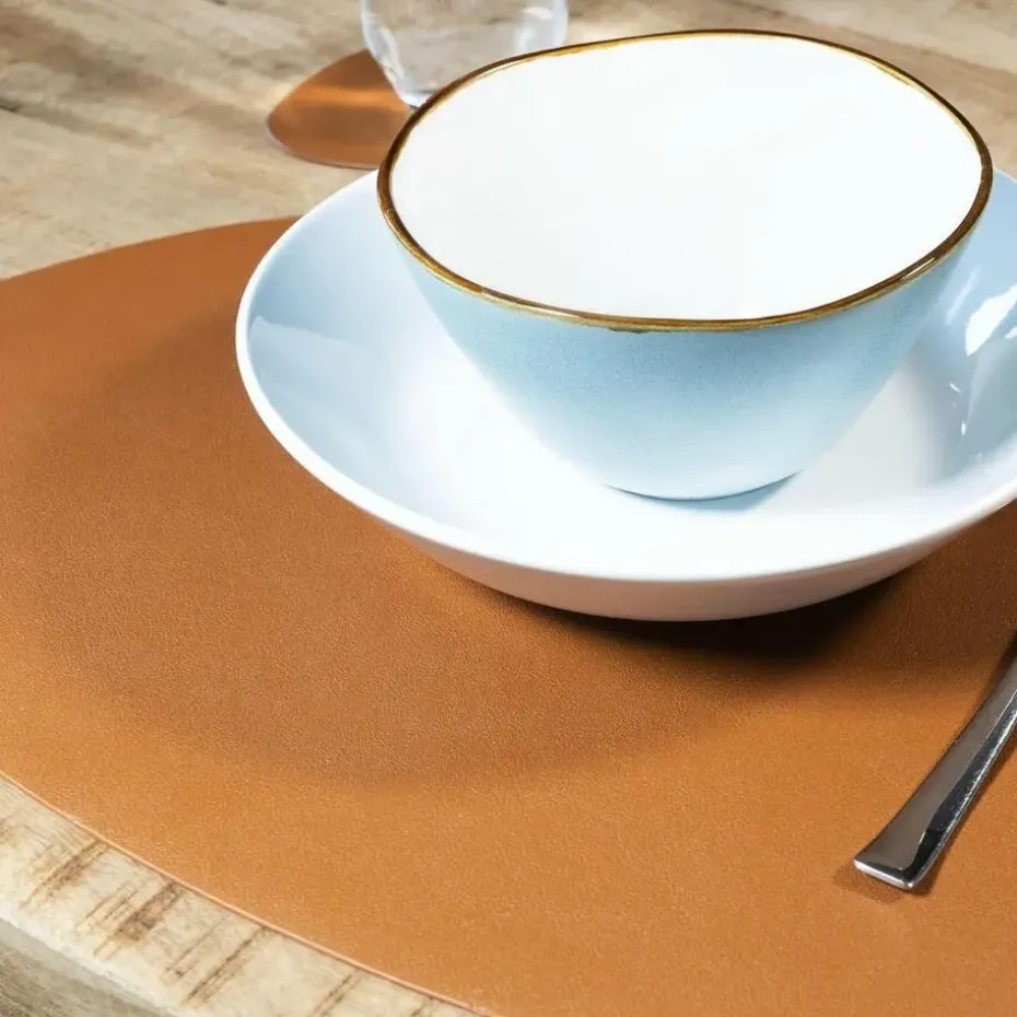 Krumble Placemat set design - 6 stuks - Bruin