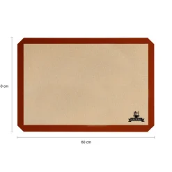 Krumble Siliconen bakmat - Silicoon - Glasvezel - Bruin - 40x60 cm