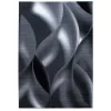 Laagpolig Vloerkleed Plus - Grijs Zwart - 160x230 cm - Tapijt Woonkamer