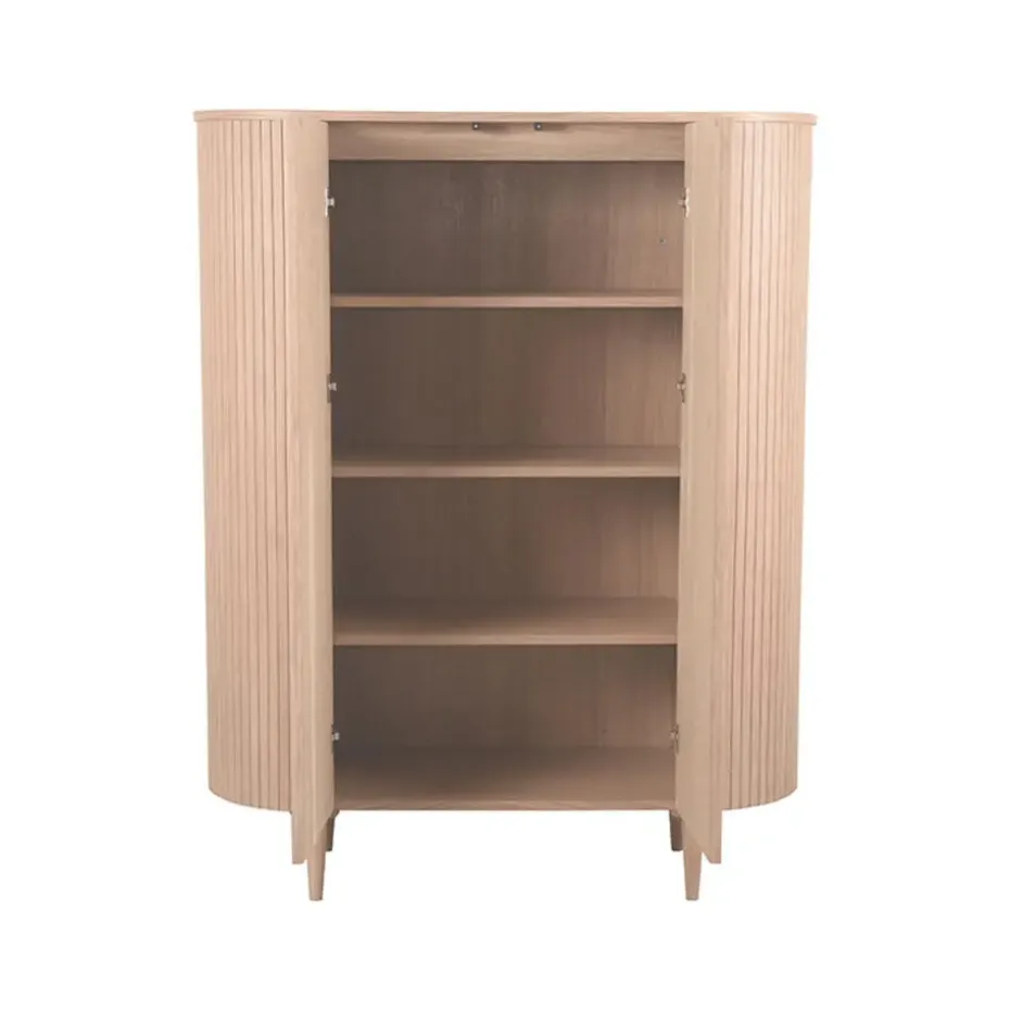 LABEL51 Bergkast Oliva - Naturel - Eiken - 125 cm