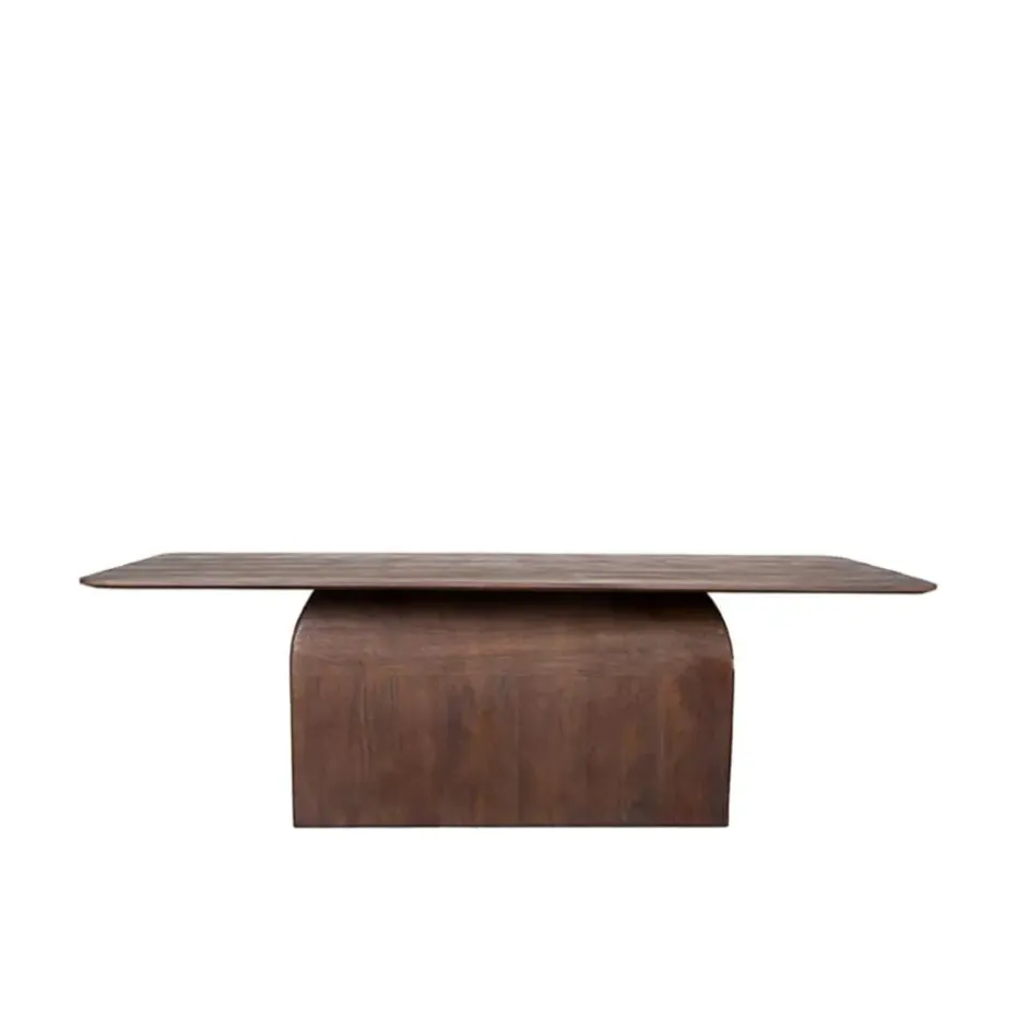 LABEL51 Eetkamertafel Owen - Espresso - Mangohout