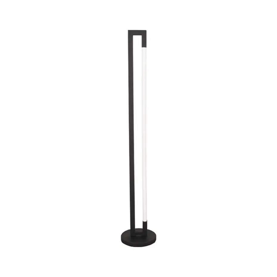 LABEL51 Vloerlamp Futuro - Zwart - Metaal
