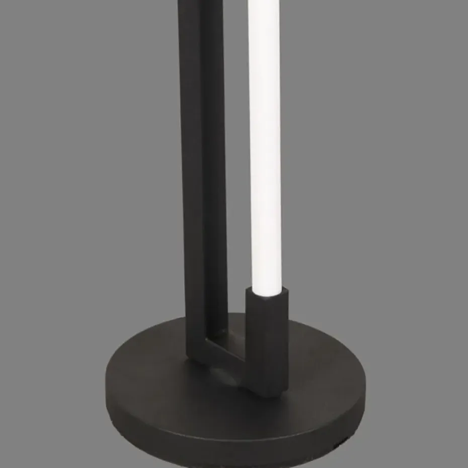 LABEL51 Vloerlamp Futuro - Zwart - Metaal