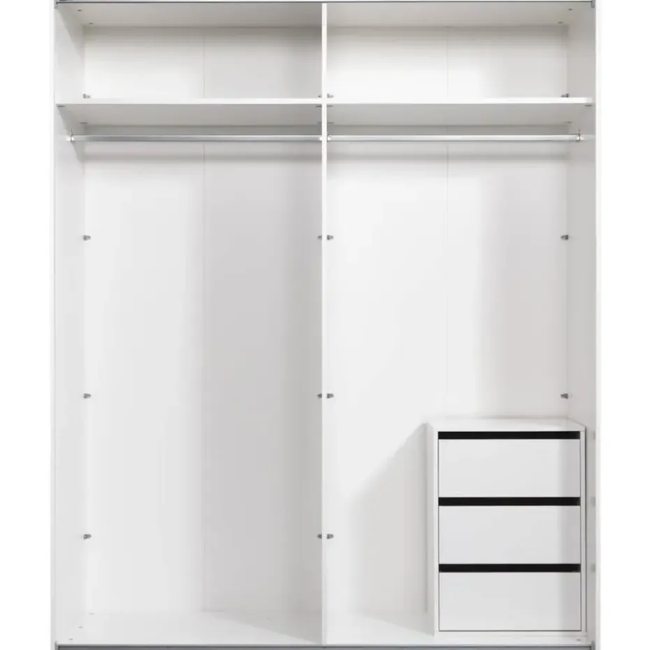 Ladeblok Bergamo - wit - 70,2x51x39,9 cm