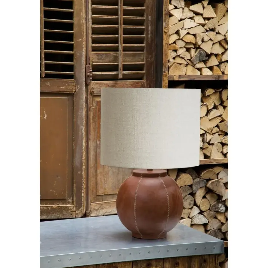 Lampenkap cilinder LIVIGNO - 40-40-30cm - eiwit