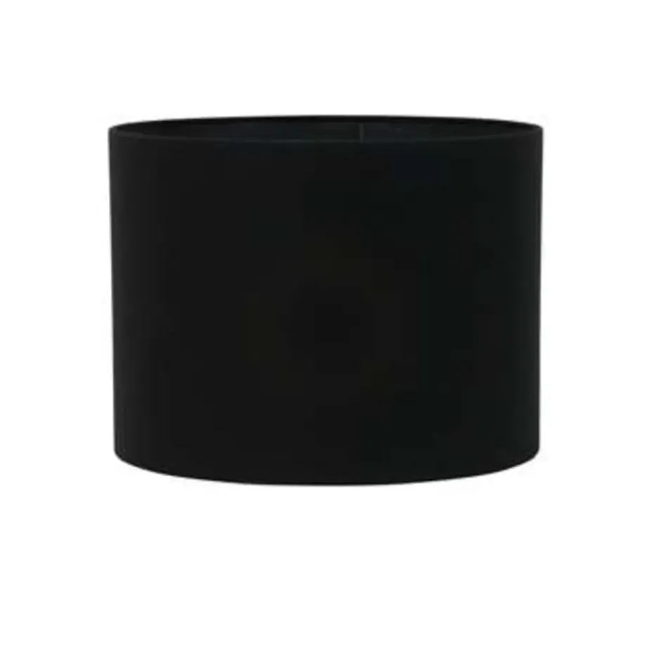 Lampenkap cilinder LIVIGNO - 40-40-30cm - zwart