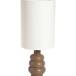Lampvoet Femm - bruin keramiek - E27 - 27xØ13 cm