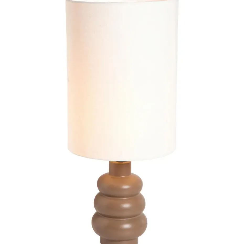 Lampvoet Femm - bruin keramiek - E27 - 27xØ13 cm