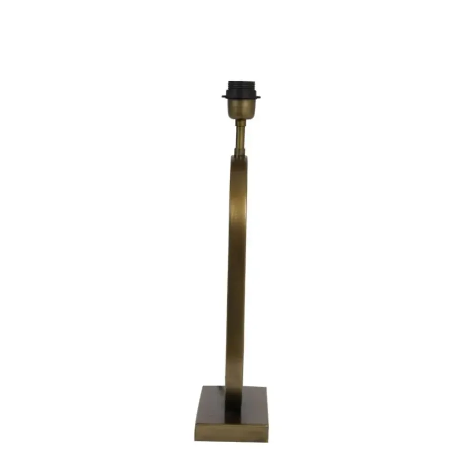 Lampvoet Jamiri - Antiek Brons - 20x10x45cm