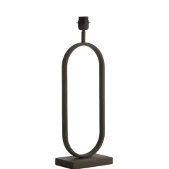 Lampvoet Jamiri - Bruin - 20x13x55cm