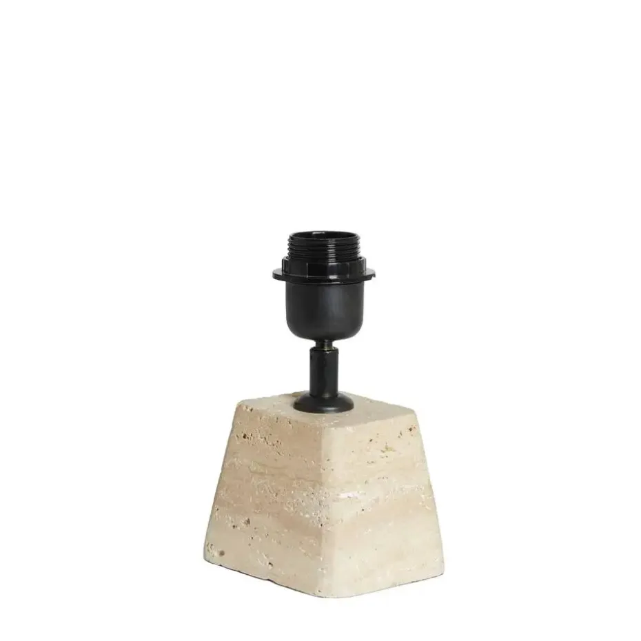 Lampvoet Kardan - Zand - 11x9x19cm