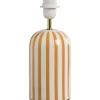 Lampvoet Lio - wit/oranje - 29,5x12,5x12,5 cm