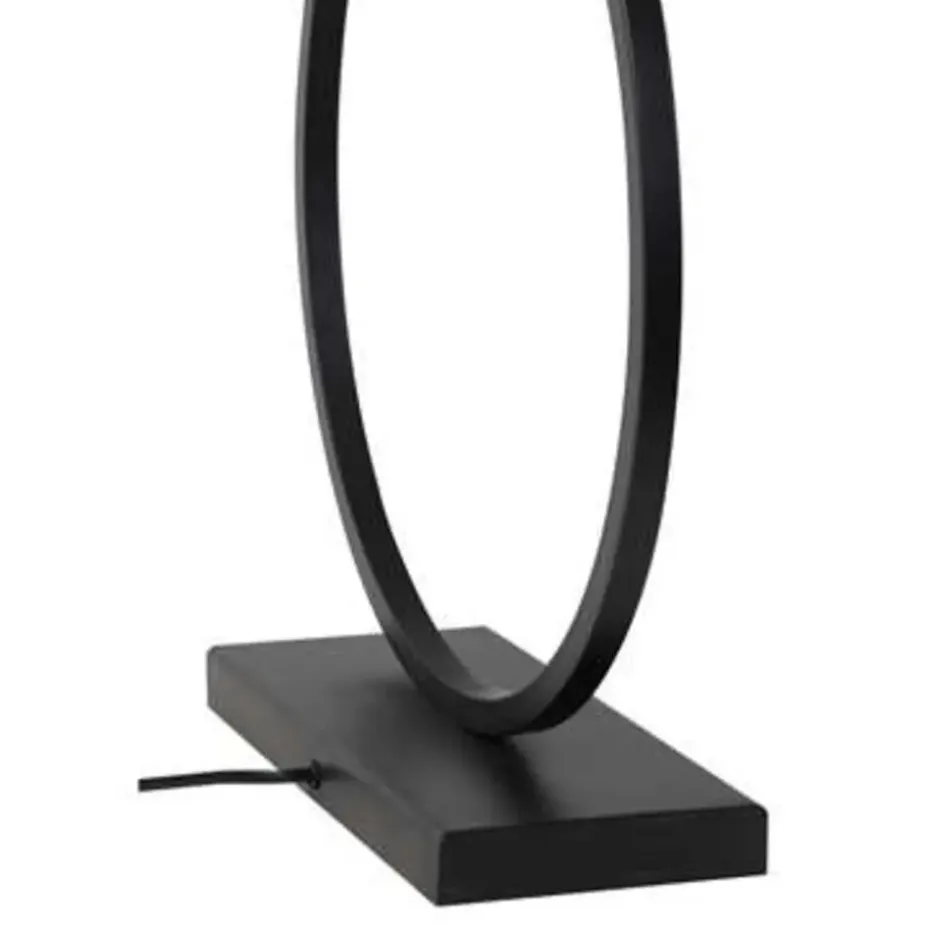 Lampvoet LIVA - mat zwart - M