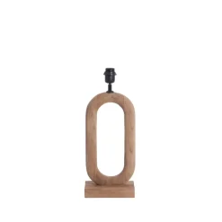 Lampvoet Paceco - Bruin - 20x12x44cm