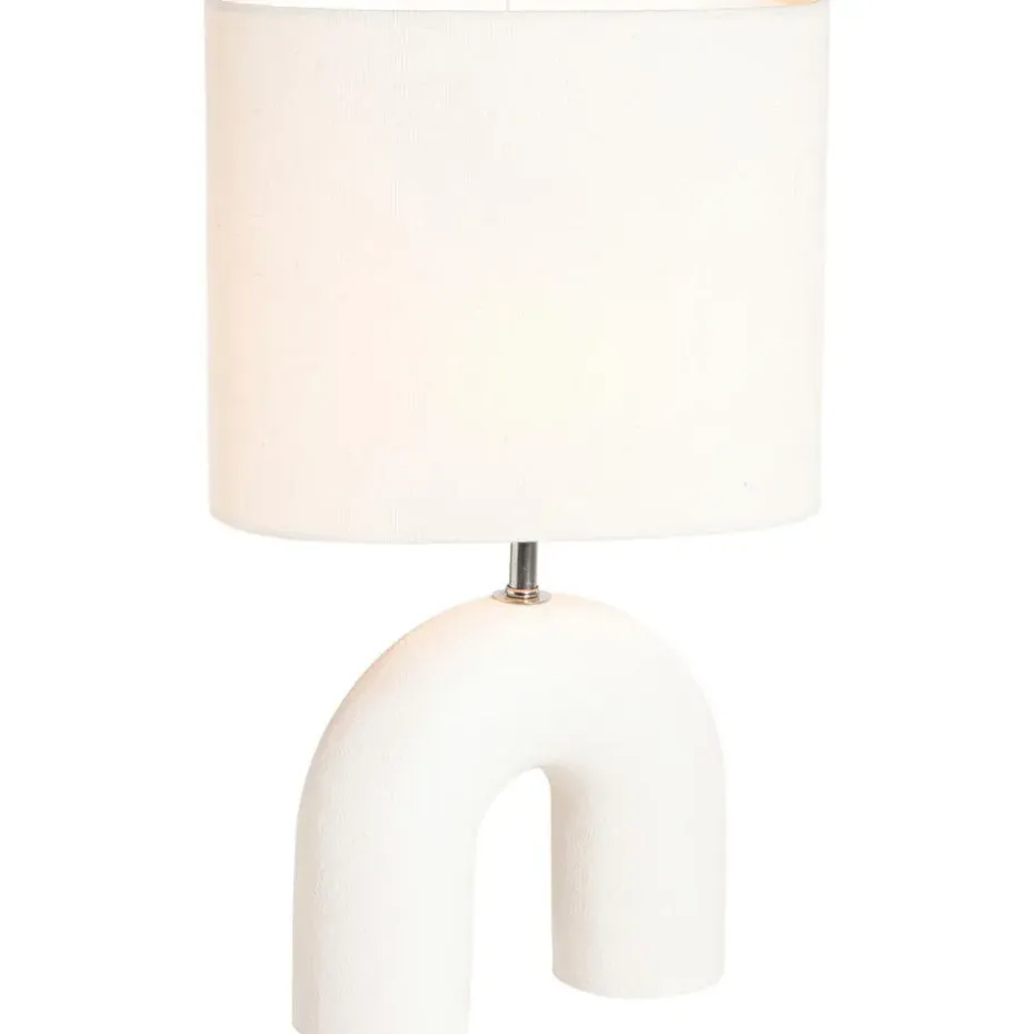 Lampvoet Senna - off-white - 27,5x20,5x7,5 cm
