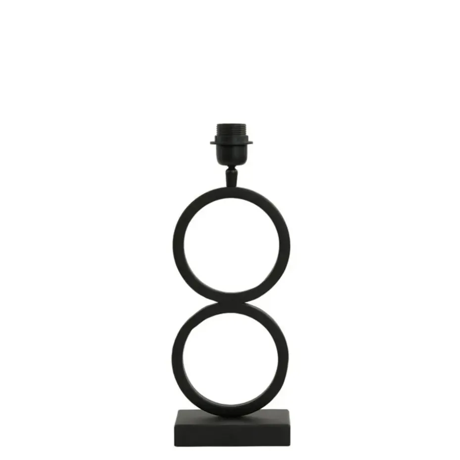 Lampvoet Stelios - Zwart - 15x10x36cm